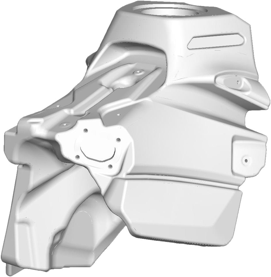 Acerbis 2780640147 3.1 Gallon Natural Offroad Fuel Tank for KTM Models