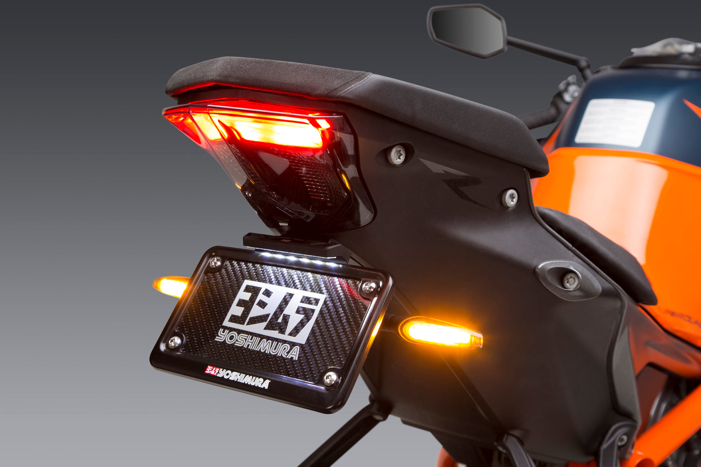Yoshimura Fender Eliminator Kit for KTM 1290 Super Duke R – Sleek Race Look with LED Lighting