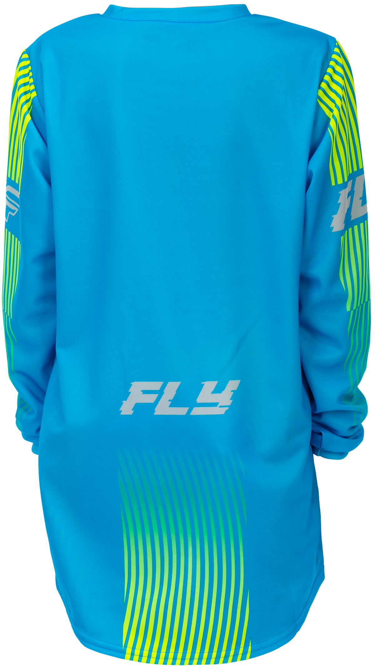 Fly Racing Youth F-16 Jersey Blue/Hi-Vis Youth Large Offroad Apparel