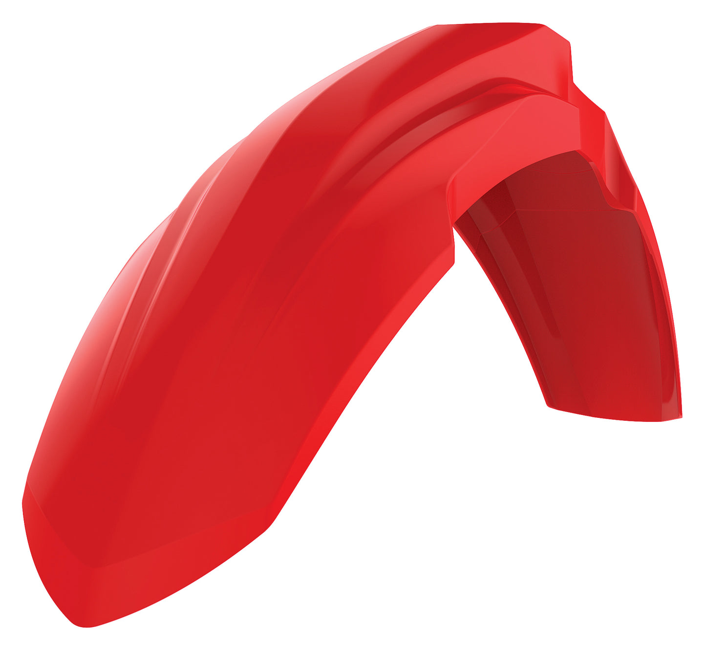 POLISPORT Front Fender for Honda CR125R and CR250R – Durable Gloss Red Offroad Body Fender Part 8556300001
