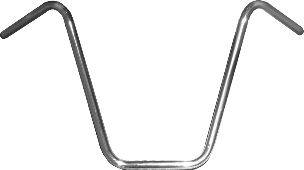 Fire Power 7/8" Handlebar Ape Hanger with 12-Inch Rise in Chrome Finish