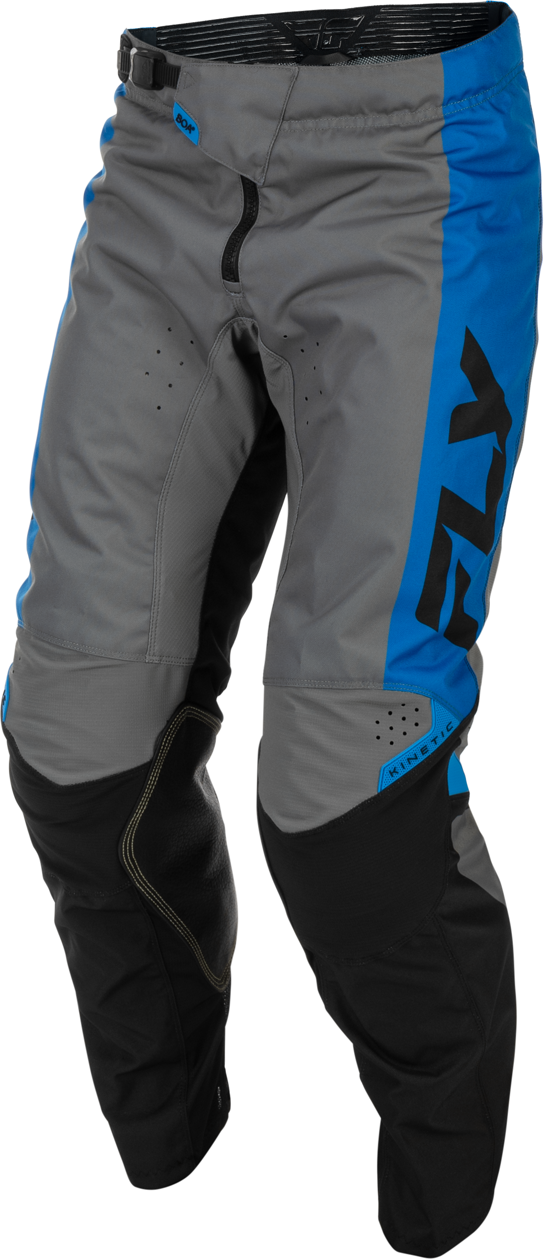 Fly Racing Kinetic Offroad Pants Size 36 in Blue/Grey/Black