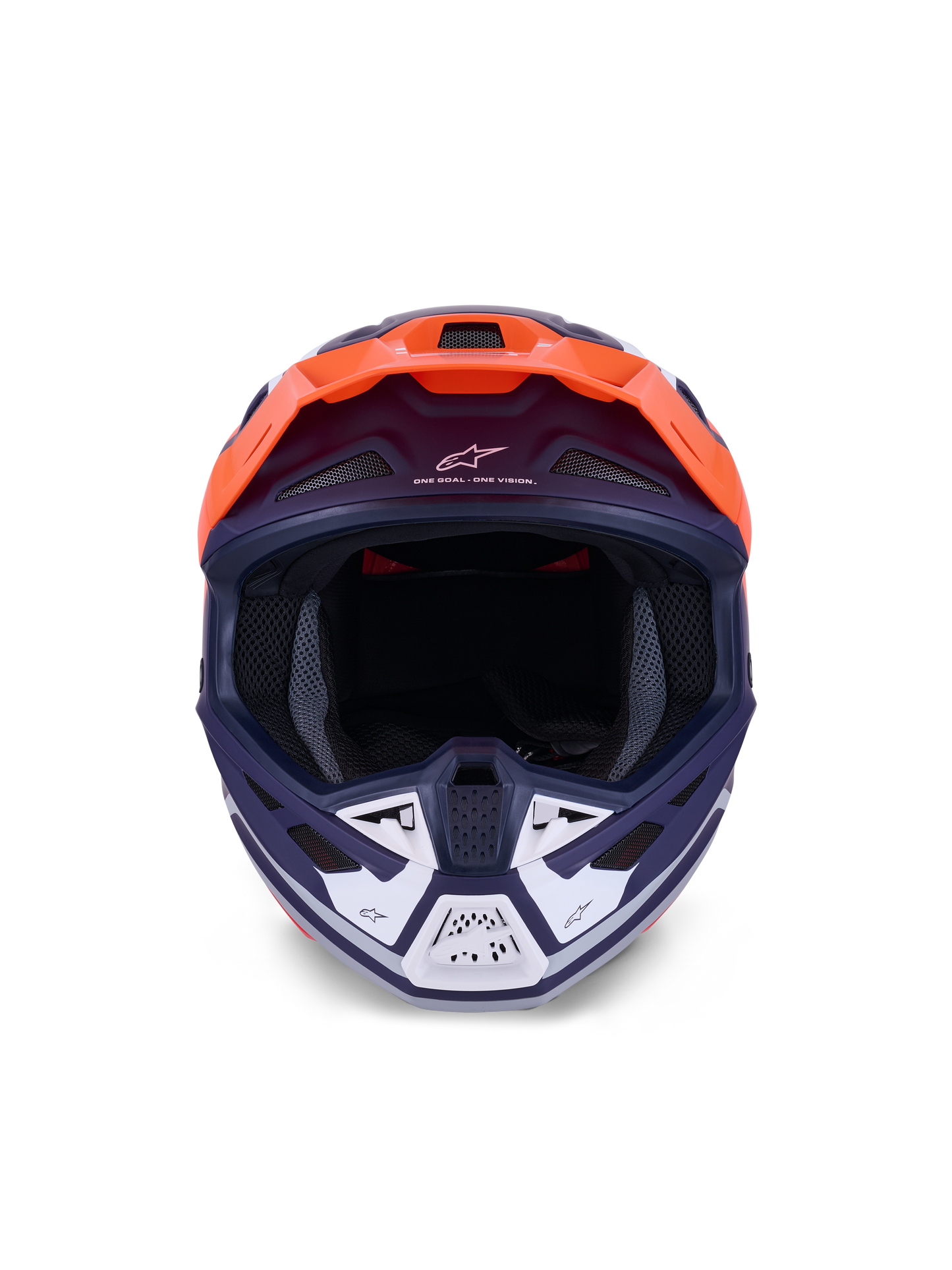 Alpinestars SM7 Core Helmet Medium Orange/Blue Matte Off-Road helmet