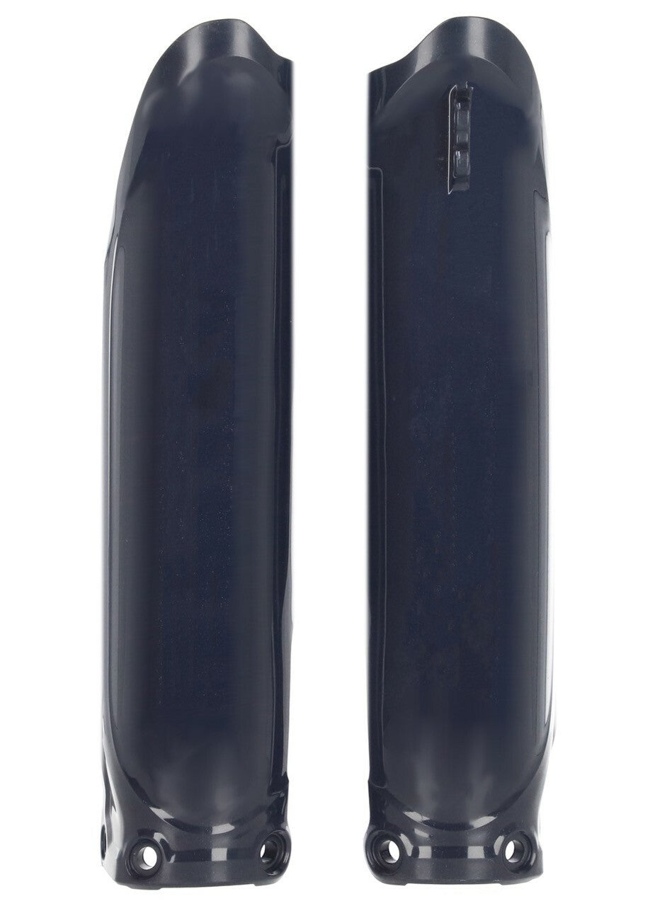 Acerbis Lower Fork Cover Set for Yamaha YZ Models in Dark Blue - Offroad Replacement Body Parts