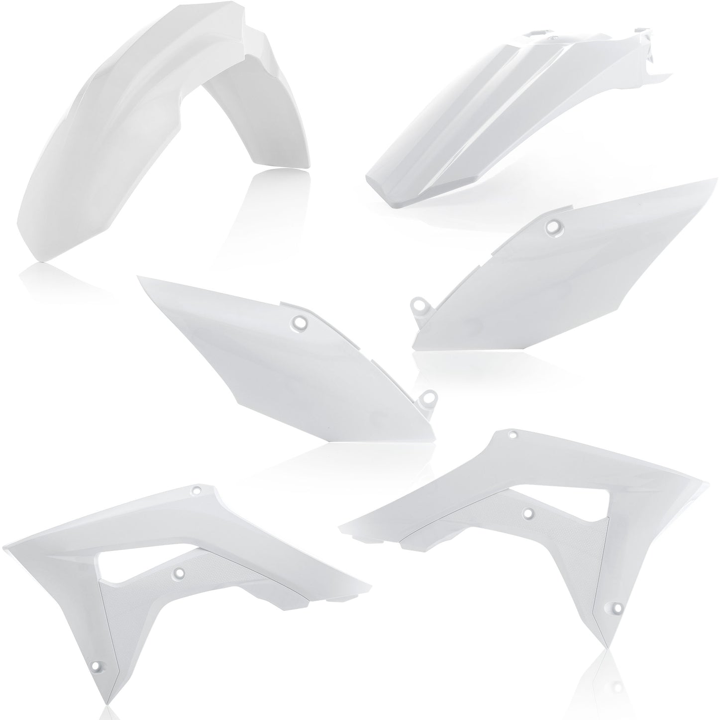 ACERBIS Plastic Body Kit for Honda CRF Models – White