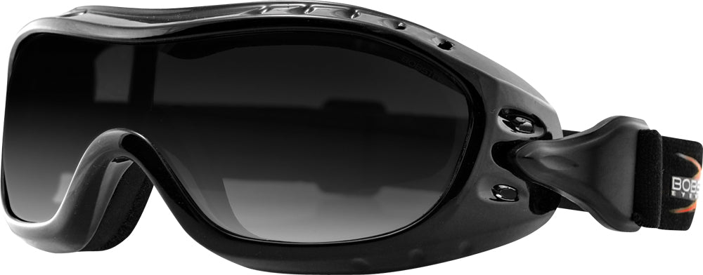 Bobster Nighthawk Over Glasses Sunglasses with Smoke Lens and Anti-Fog Protection