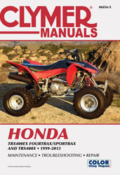 Clymer Repair Manual for Honda TRX400X & TRX400EX Models