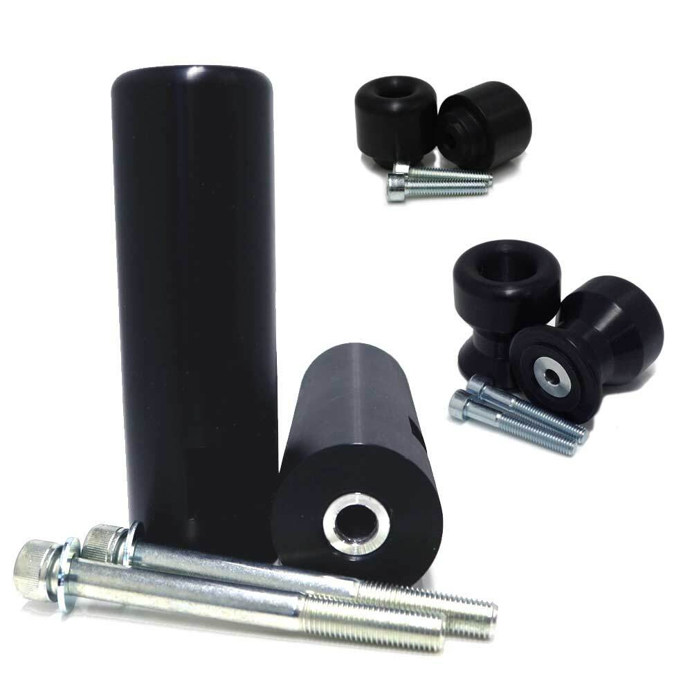 Shogun Motorsports Complete Slider Kit for Yamaha YZF-R3 - Black