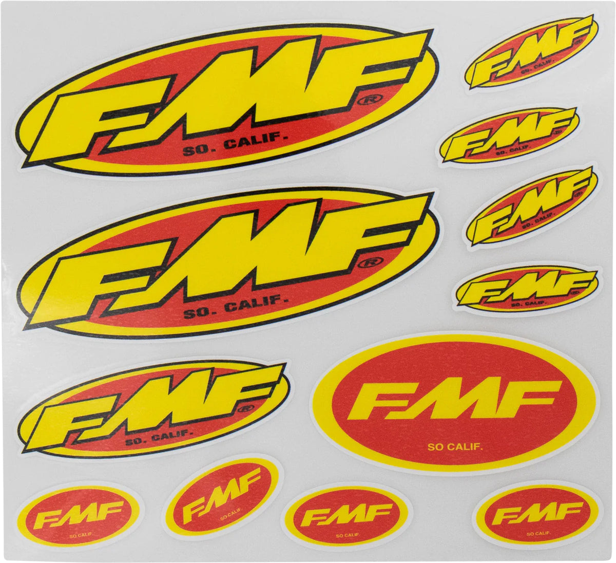 FMF Jersey Transfers Offroad Graphics and Decals for Custom Motorcycle Styling