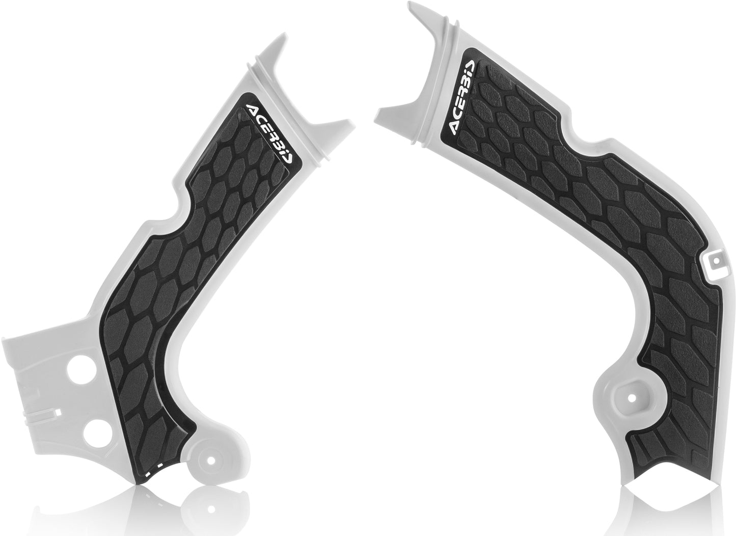 ACERBIS X Grip Frame Guard for Honda CRF Models – White/Black