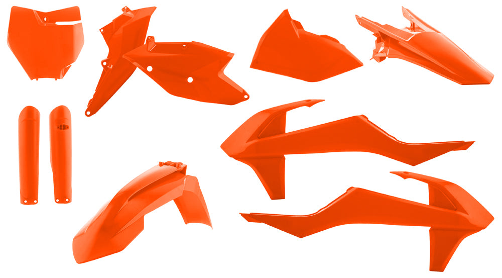 Acerbis Full Plastic Kit Orange for KTM Offroad Models – Part #2421065226