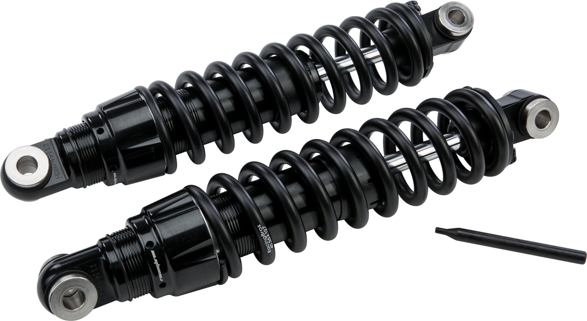 HardDrive Dyna Monotube Shock 13" Heavy Adjustable Rear Suspension by RacingBros - Fits Harley Davidson Models