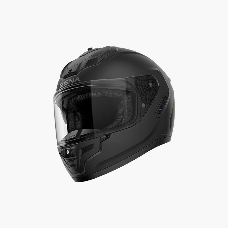 Sena Phantom Full-Face Mesh Communications Helmet - Matte Black, X-Large
