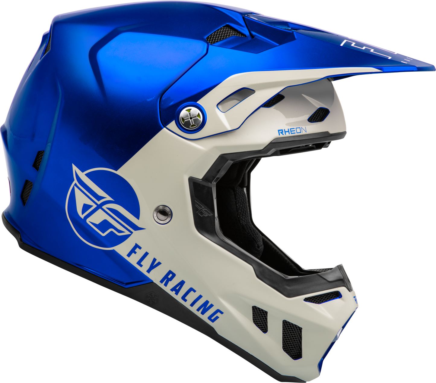 Fly Racing Formula CC Centrum Helmet X-Small Metallic Blue and Grey