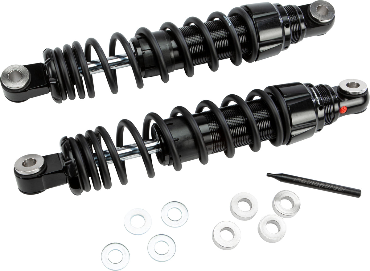 HardDrive R0800140-2 Monotube Rear Shock for Harley Davidson V-Twin Models