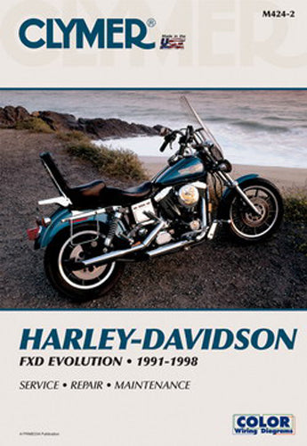 Clymer Repair Manual for Harley Dyna Glide (1991-1998) – DIY Motorcycle Maintenance Guide