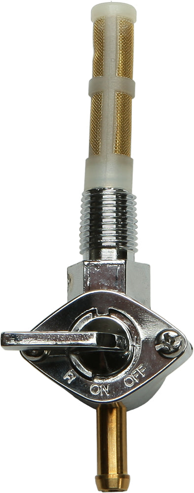 HardDrive 011408 Fuel Petcock with 1/4 NPT Straight Down for Harley V-Twin Models