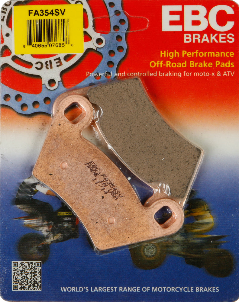EBC FA354SV Severe Duty Brake Pads for Polaris ATV and UTV Models