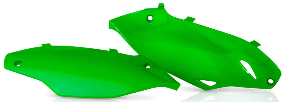 ACERBIS Side Panels Fluorescent Green for Kawasaki KX250F & KX450F Models