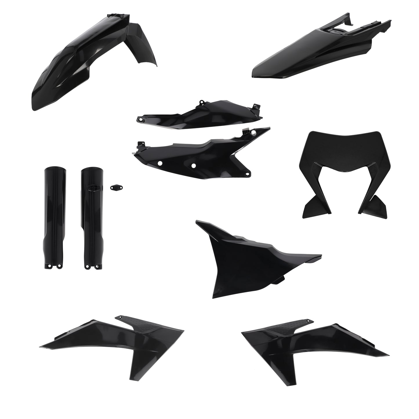 ACERBIS Plastic Kit for KTM Offroad Models - Black