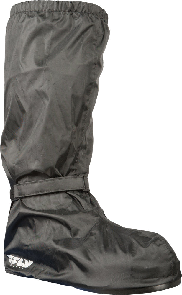 Fly Racing Rain Cover Boots Black Medium – Waterproof Rain Gear for Street Footwear