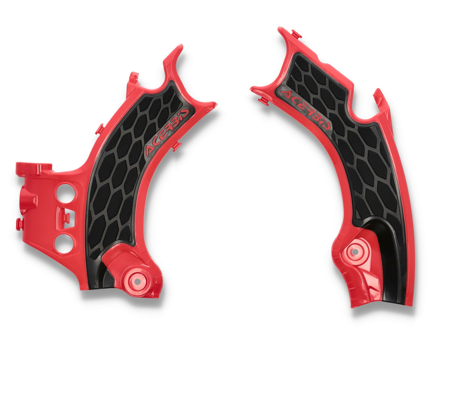 ACERBIS Frame Guards X Grip Red/Black for Honda CRF450R and CRF450RX