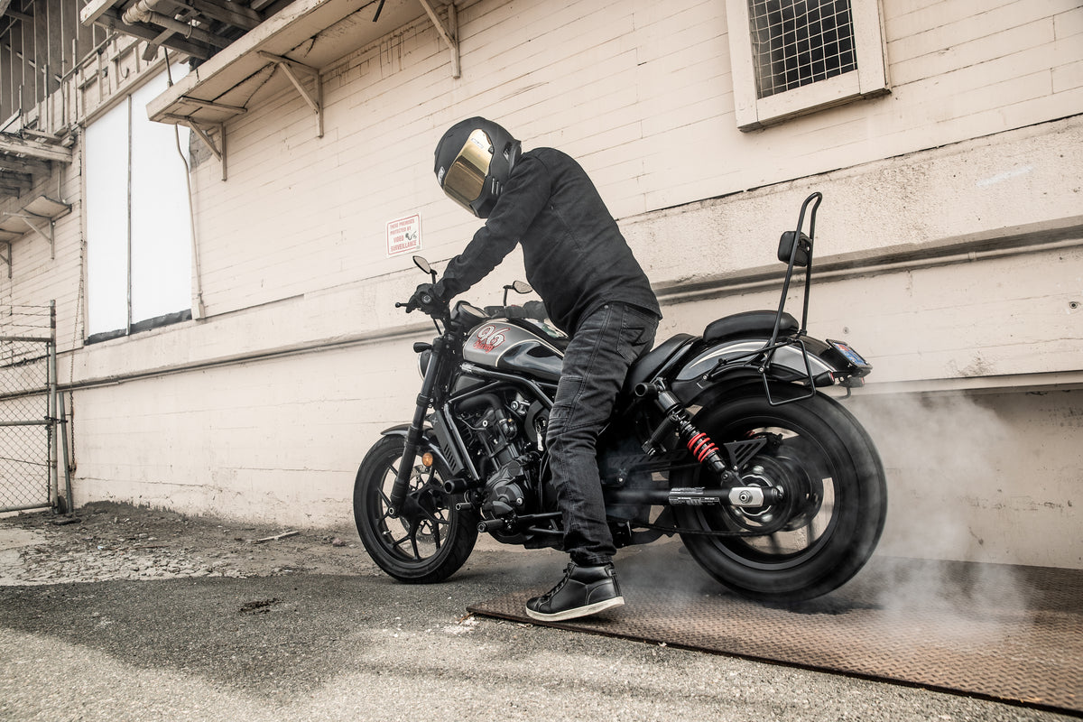 BURLY BRAND Stiletto Shocks 13-inch for Honda Rebel 1100 | Black