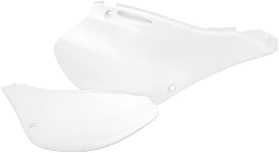 ACERBIS Side Panels for Kawasaki KX250 and KX125 – White Plastic Replacement Body Parts