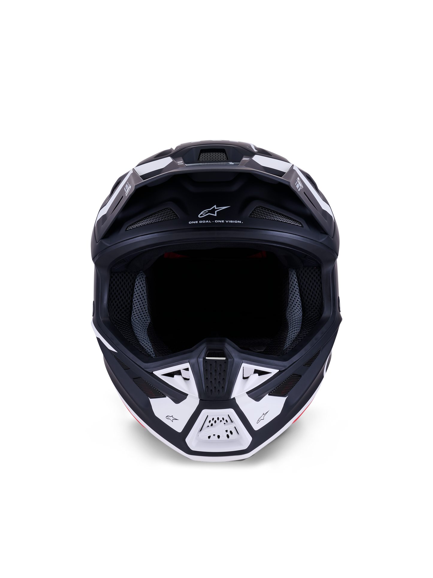 Alpinestars SM7 Dasher Helmet Matte Black/White Large - Off-Road Helmets