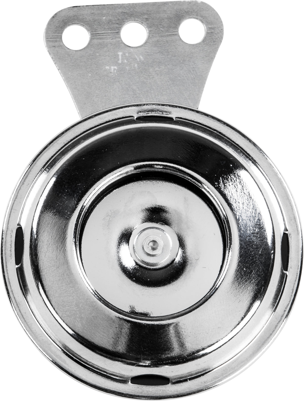 Fire Power Universal 12 Volt Horn with Chrome Finish - 2.75 Inch Diameter