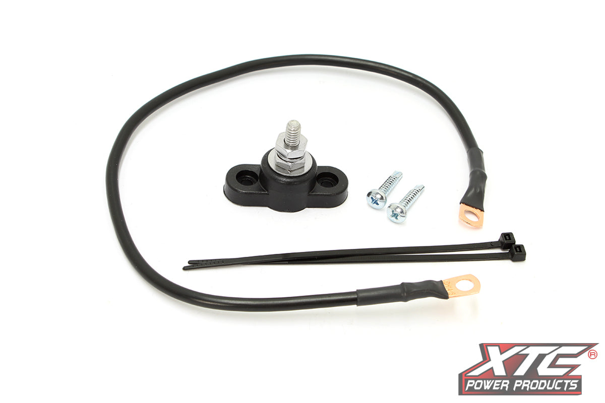 XTC Power Products Universal Ground Post Kit UNI-GND for ATV/UTV Electrical Systems