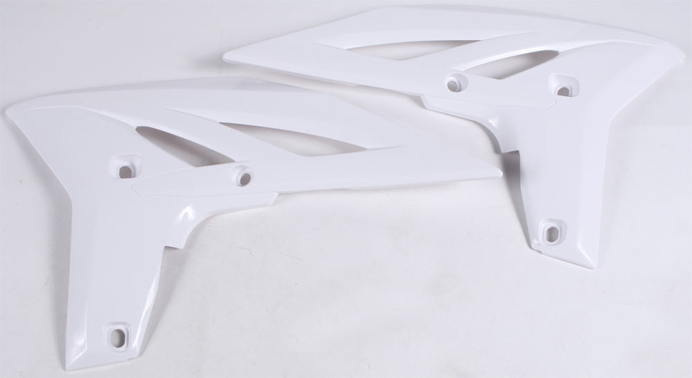 ACERBIS Radiator Shrouds for Yamaha YZ250F & WR250F – Offroad Replacement Body Part in White