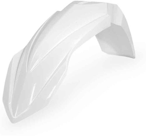 Acerbis Front Fender for Yamaha YZ250F and YZ450F – White Offroad Motorcycle Body Part