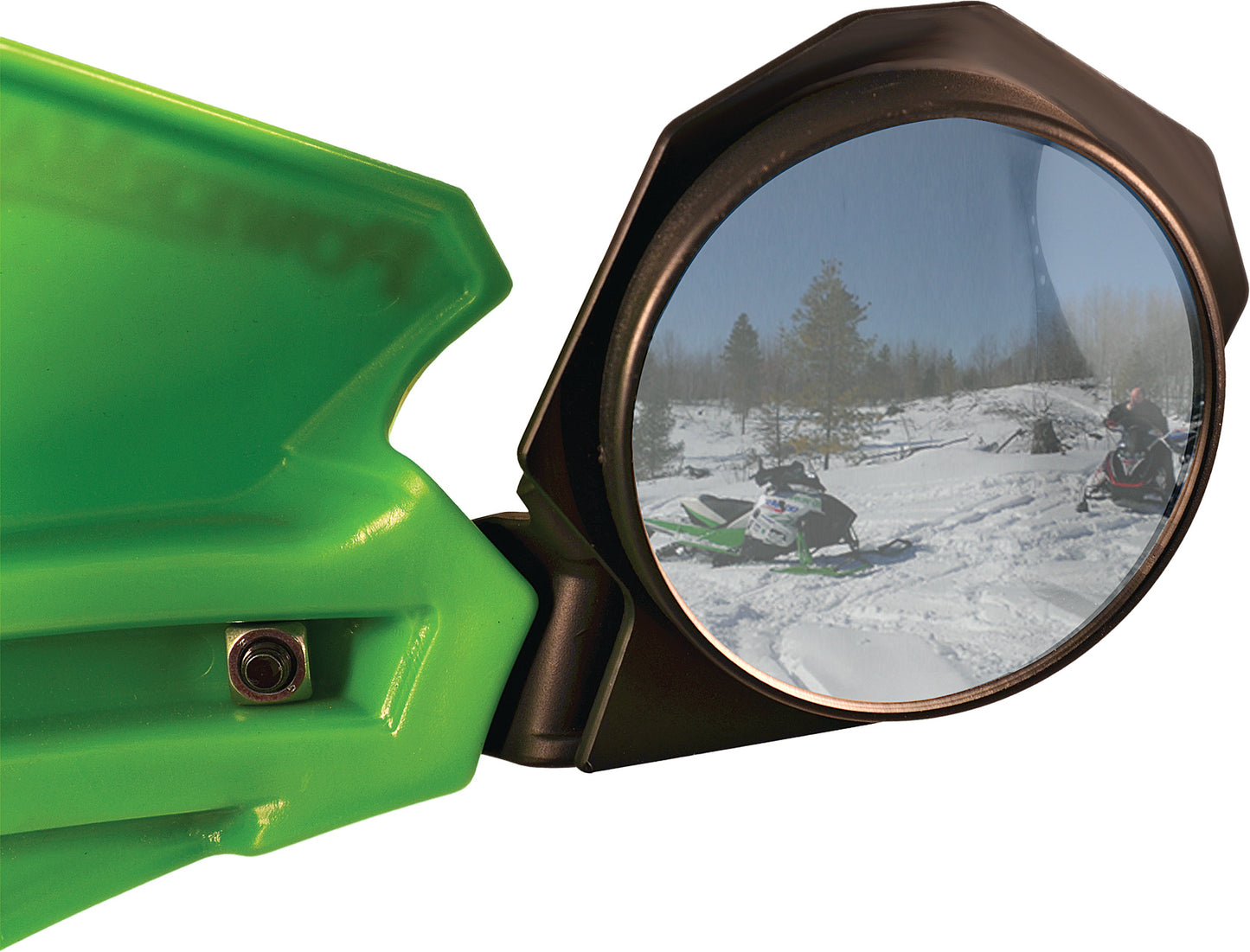 POWERMADD Star Series Handguard Large Mirror Adapter Kit Part #34257 for Snow Bikes