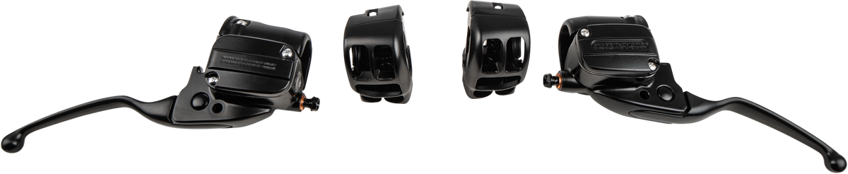 HardDrive Black Handlebar Control Kit with Hydraulic Clutch for Harley Davidson Road Glide (Part #053979)