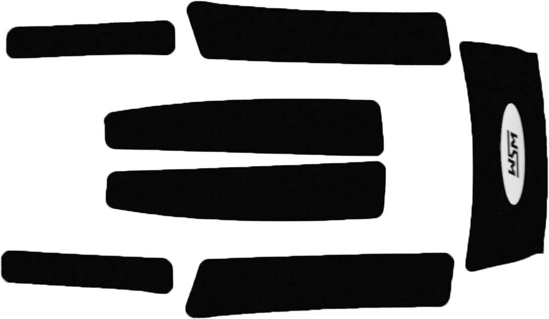 WSM Replacement Traction Mat for Yamaha WaveRaider - Black (Part #012-210BLK)