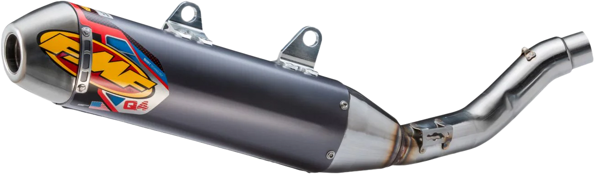 FMF Q4 Hex Motorcycle Exhaust Muffler for Kawasaki - Model 042410
