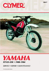 Clymer Yamaha XT125/200/250 Repair Manual - Part CM417