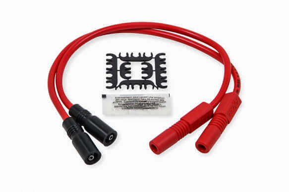 ACCEL Spiral Core Wire Set 8.0mm Red for Harley Davidson Twin Cam Engines