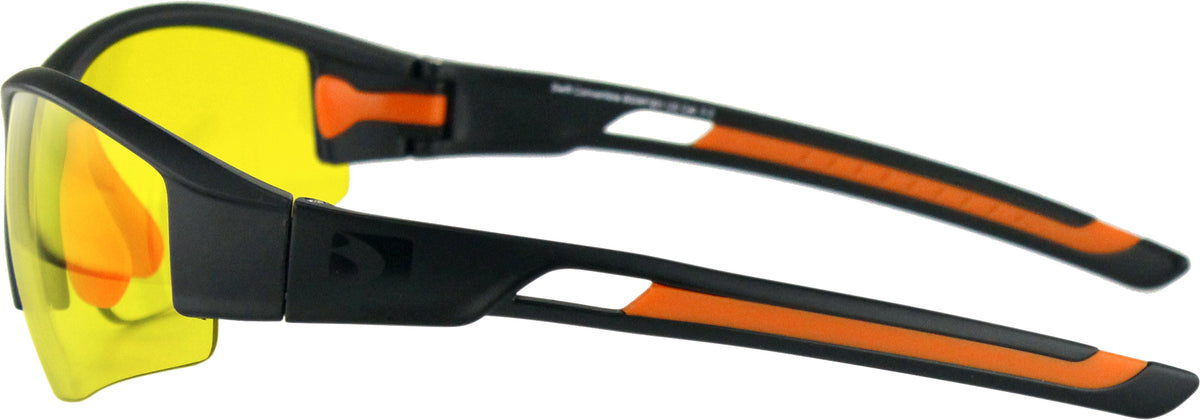 BOBSTER BSWF001 Swift Convertible Sunglasses with Interchangeable Lenses
