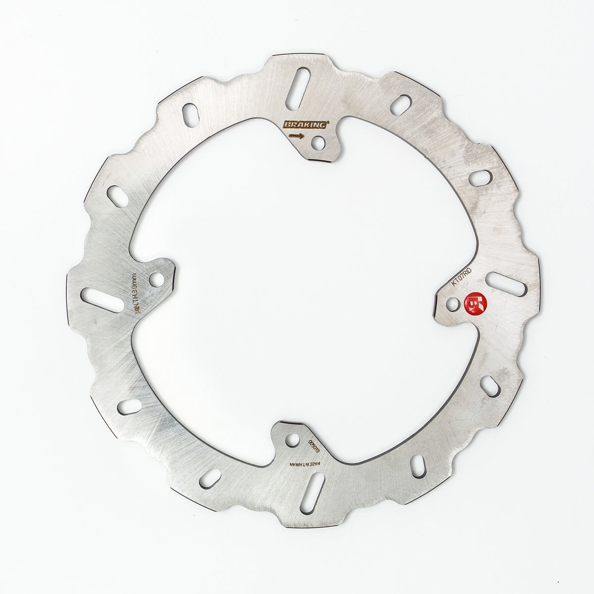 BRAKING KT07RID Rear Wave/Contour Offroad Brake Rotor for KTM 85 SX (2003-2011)