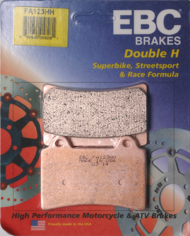 EBC FA123HH Brake Pads for Yamaha Road Star S and Silverado (2007-2013)