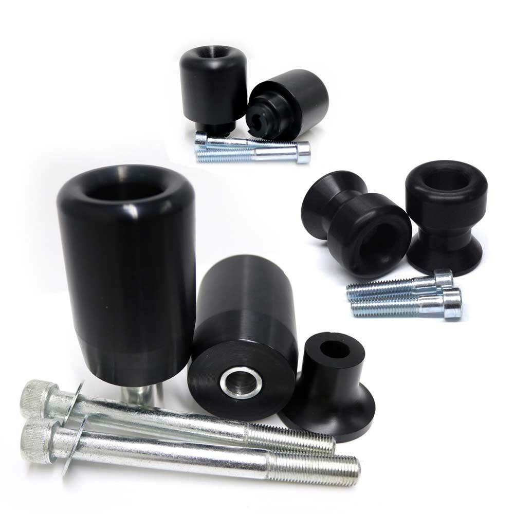 Shogun Complete Slider Kit Black for Honda CBR600RR 2003-2006 - Premium Motorcycle Body Guards