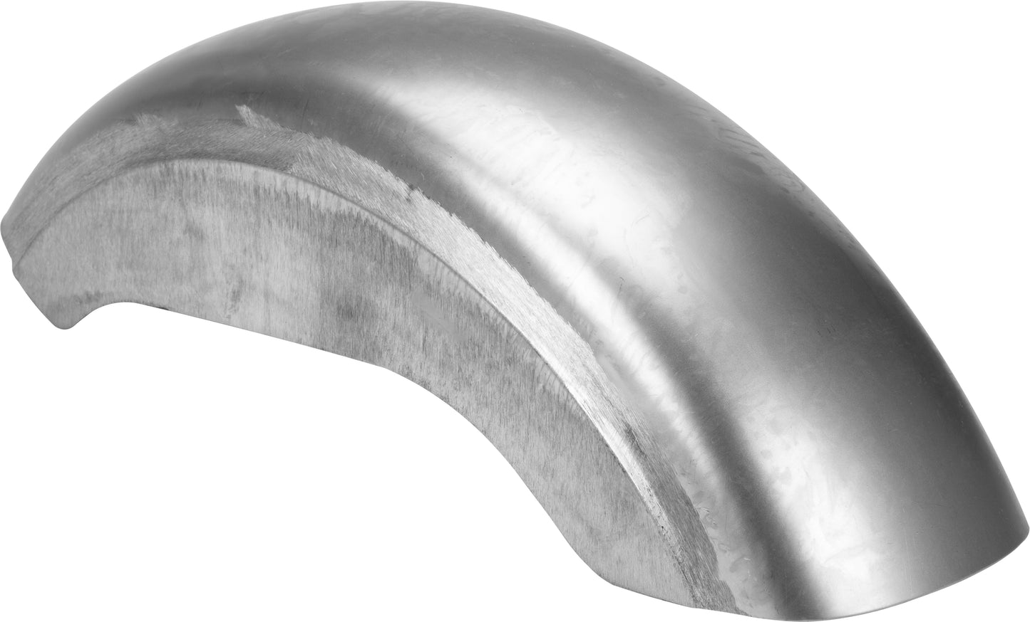 HardDrive Bobbed Rear Fender for 2004-2017 Harley Davidson XL Models - 8 Inch Wide, Raw Steel