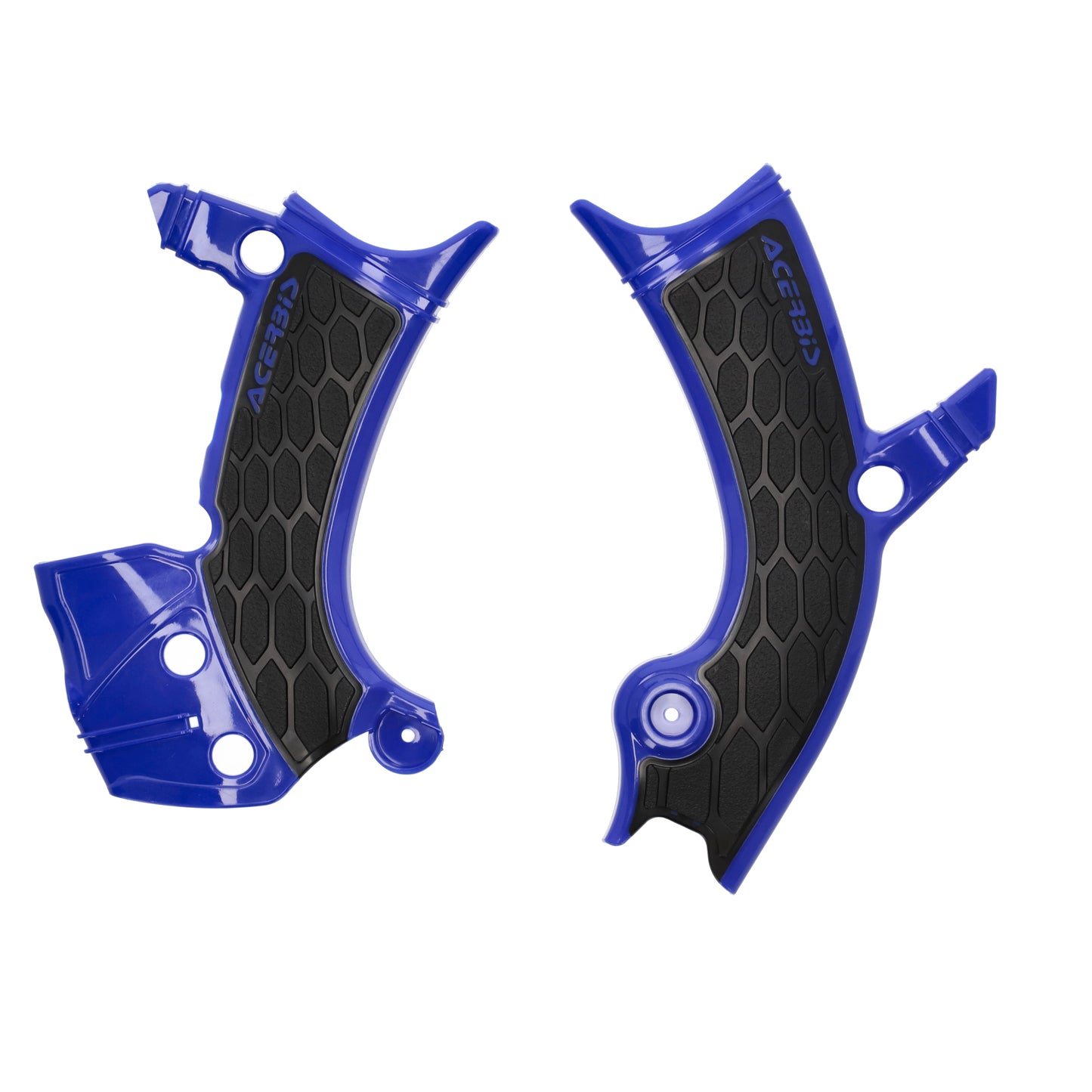 ACERBIS X-Grip Frame Guard for Yamaha YZ Models Blue/Black – Enhanced Protection and Grip