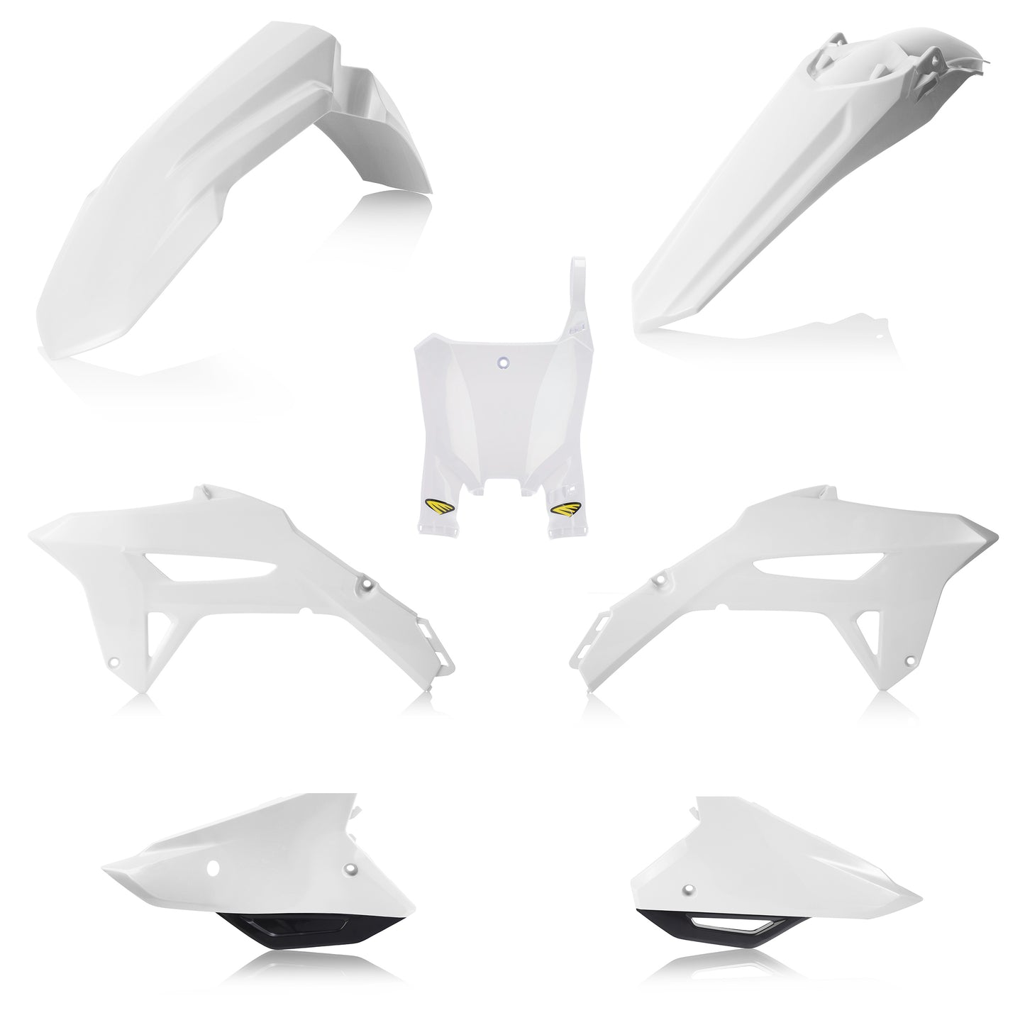 Cycra 1CYC-9431-237 Offroad 5-Piece Body Kit in White/Black