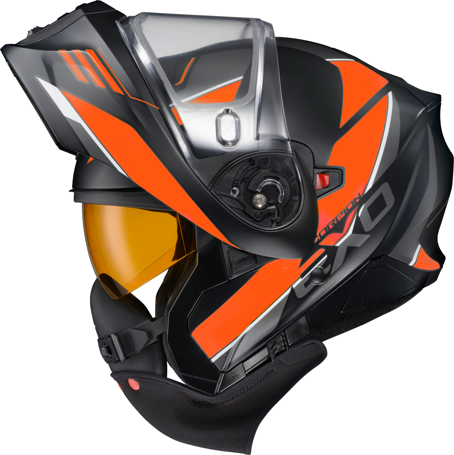 Scorpion EXO Exo GT930 Cold Weather Modular Helmet in Orange – Large
