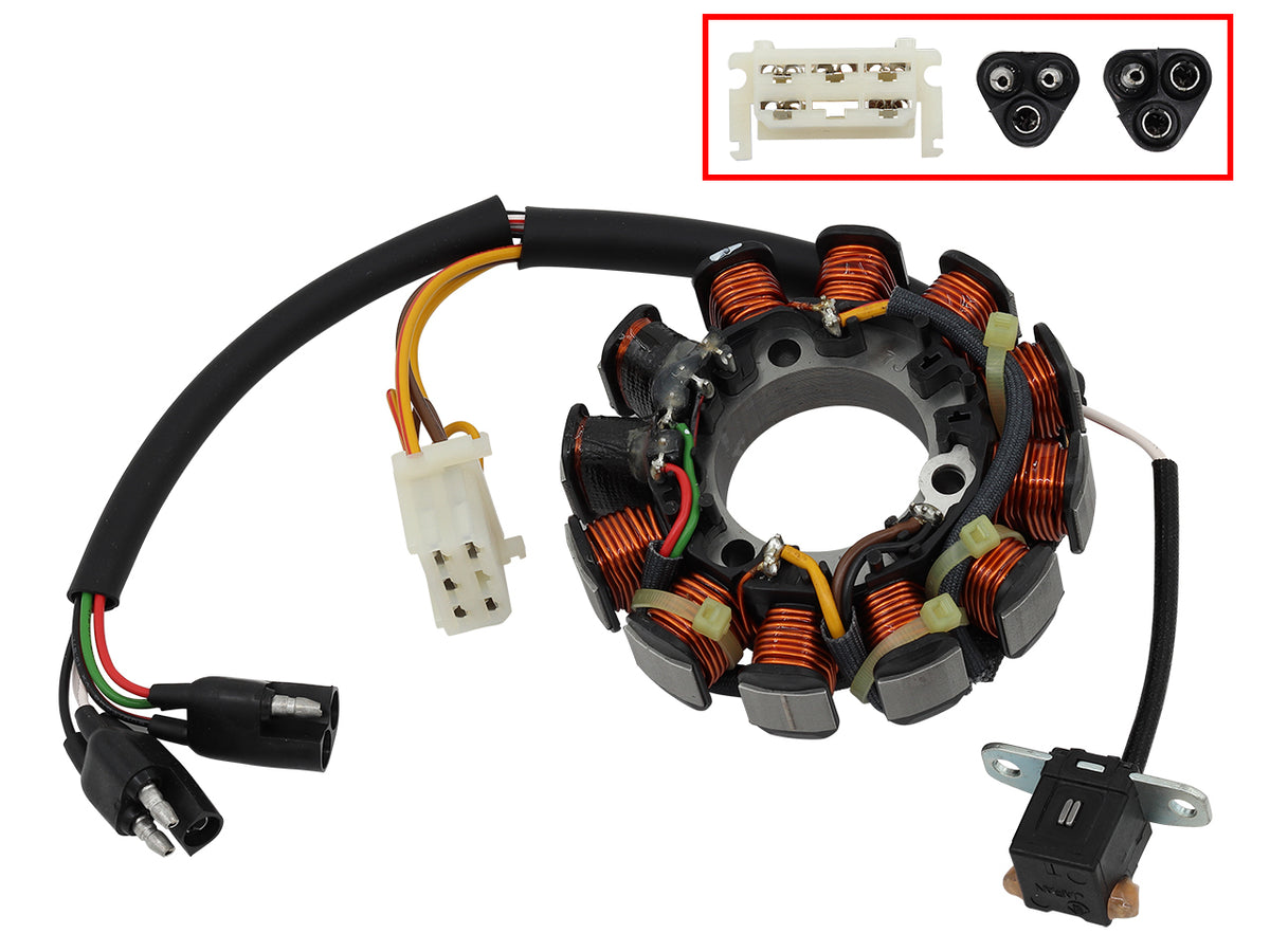 SP1 Stator Assembly for Polaris 440 Pro-X and 550 IQ Shift Snowmobiles (Part #SM-01381)