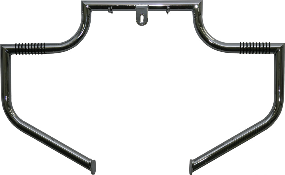 Lindby Engine Guard HD Linbar FXDWG 91 Up Chrome - V-Twin Highway Bars / Nerf Bars