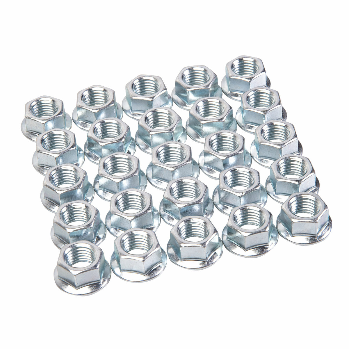 RFX M8 Flange Nut Pack – 25 Pieces for Offroad Fastening Solutions